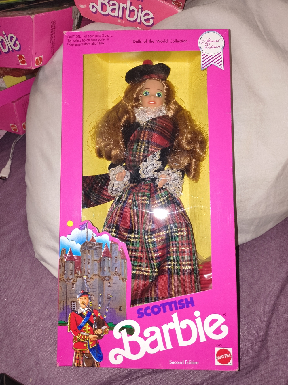 Barbie Packaging - Scottish Barbie